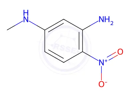 Chemical structure of N1-methyl-4-nitrobenzene-1,3-diamine