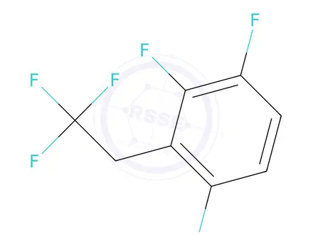 Chemical structure of 1,2,4-Trifluoro-3-(2,2,2-trifluoroethyl)benzene