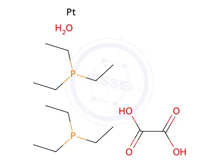 Chemical structure of OXALATOBIS(TRIETHYLPHOSPHINE)PLATINUM(I&