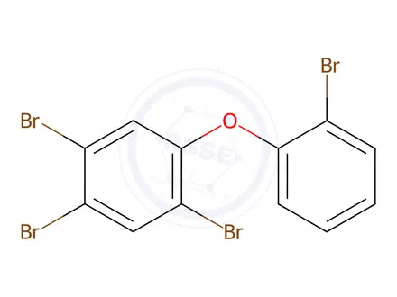 Chemical structure of 2,2',4,5-Tetrabromodiphenyl Ether