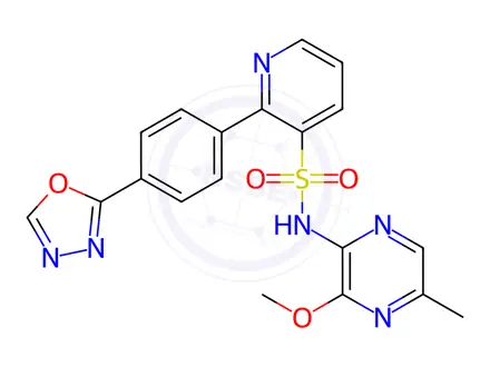 Chemical structure of Zibotentan