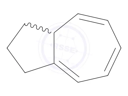 Chemical structure of 1,2,3,3a-Tetrahydroazulene