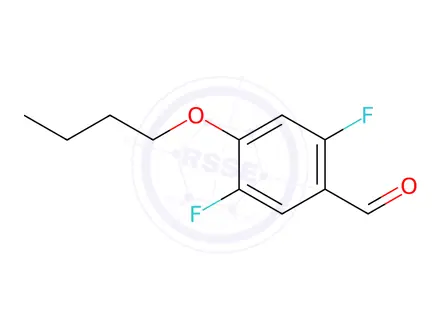 Chemical structure of 4-Butoxy-2,5-difluorobenzaldehyde