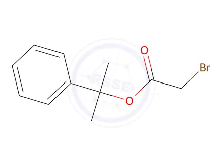 Chemical structure of Cumyl Bromoacetate