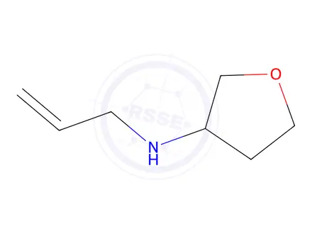 Chemical structure of N-(prop-2-en-1-yl)oxolan-3-amine