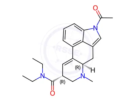 Chemical structure of Methylergometrine Maleate Impurity 30