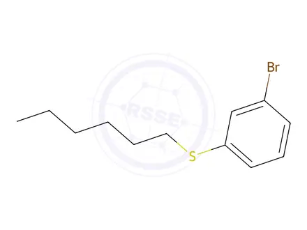 Chemical structure of (3-Bromophenyl)(hexyl)sulfane