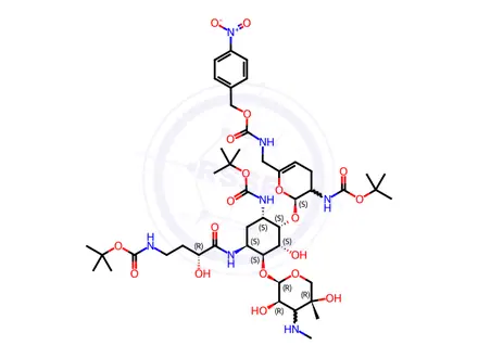Chemical structure of Plazomicin Impurity 15