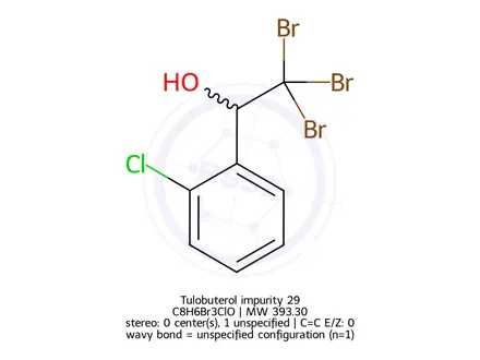 Chemical structure of Tulobuterol Impurity 79