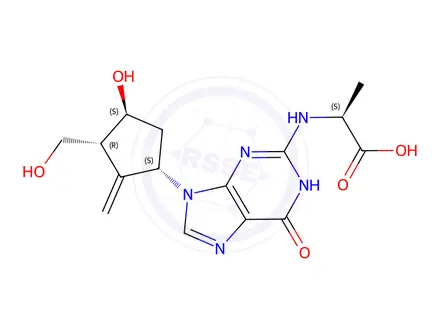 Chemical structure of Entecavir Impurity 196