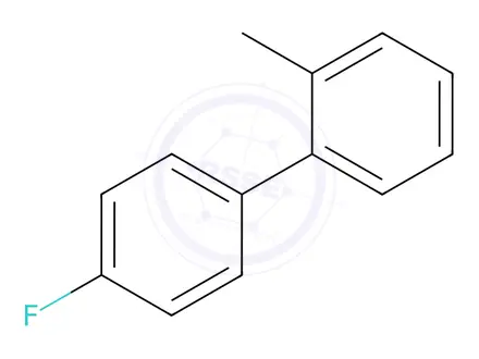 Chemical structure of 4-Fluoro-2'-methyl-1,1'-biphenyl