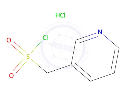 Chemical structure of Pyridine-3-yl-methanesulfonyl Chloride Hydrochloride