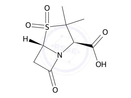 Chemical structure of Sulbactam Impurity 41 (Mixture of Enantiomers)