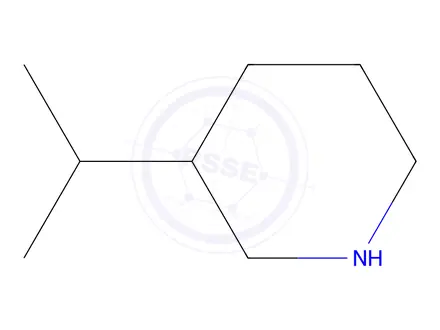 Chemical structure of 3-Isopropylpiperidine