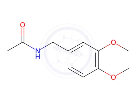 Chemical structure of n-(3,4-Dimethoxybenzyl)acetamide