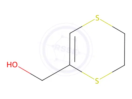 Chemical structure of (5,6-Dihydro-1,4-dithiin-2-yl)methanol