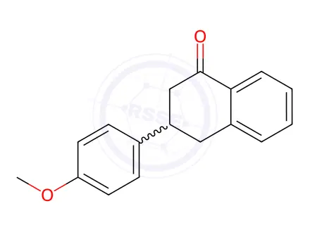 Chemical structure of Flocoumafen Impurity 4