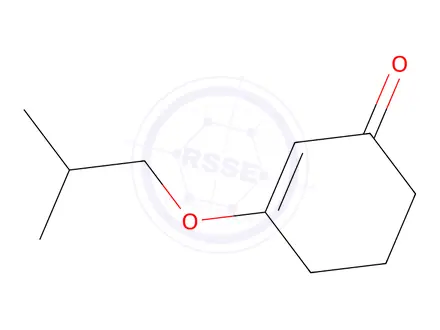 Chemical structure of 3-Isobutoxy-2-cyclohexen-1-one, 99%