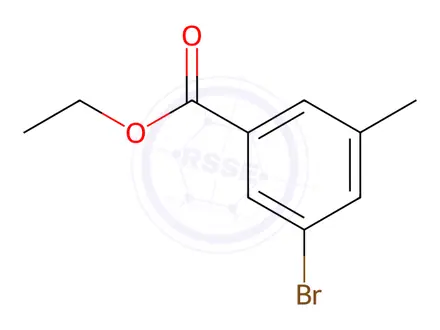 Chemical structure of Ethyl 3-bromo-5-methylbenzoate