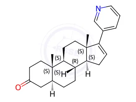 Chemical structure of Abiraterone Acetate Impurity 36