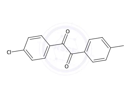 Chemical structure of 1-(4-Chlorophenyl)-2-(p-tolyl)ethane-1,2-dione