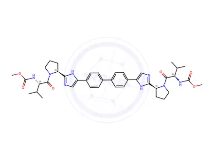 Chemical structure of Daclatasvir Impurity 1 (RSSS-Isomer)