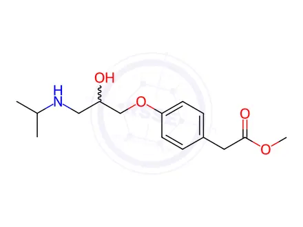 Chemical structure of Metoprolol Acid Methyl Ester