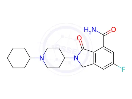 Chemical structure of Itareparib