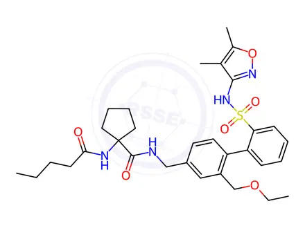 Chemical structure of Sparsentan Impurity 75