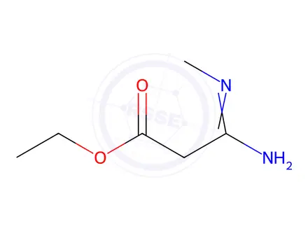Chemical structure of Ethyl 3-imino-3-(methylamino)propanoate