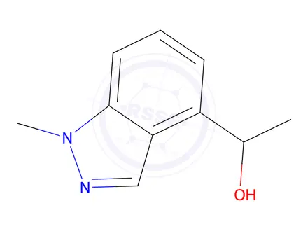 Chemical structure of 1-(1-Methyl-1H-indazol-4-yl)ethanol