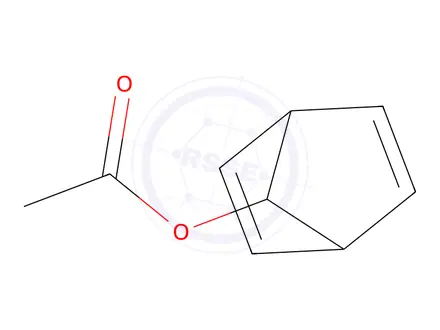 Chemical structure of 7-Acetoxybicyclo(2.2.1)-2,5-heptadiene