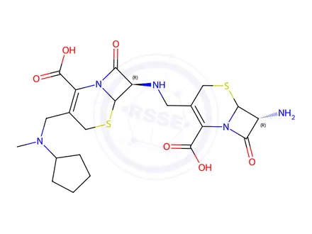Chemical structure of Cefepime Impurity 47