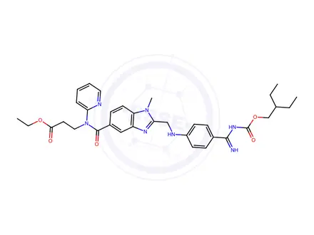 Chemical structure of Dabigatran Impurity L