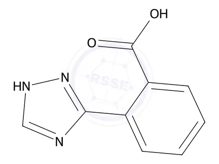 Chemical structure of 2-(1H-1,2,4-triazol-3-yl)benzoic acid