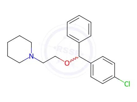 Chemical structure of Cloperastine