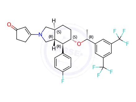 Chemical structure of Serlopitant