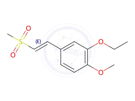 Chemical structure of Apremilast Impurity 137
