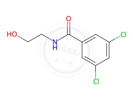 Chemical structure of 3,5-Dichloro-N-(2-hydroxyethyl)benzamide