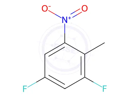 Chemical structure of 1,5-Difluoro-2-methyl-3-nitrobenzene