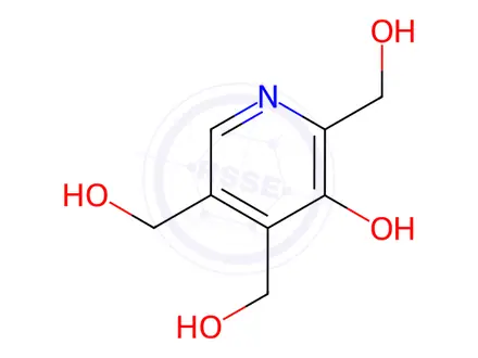 Chemical structure of Vitamin B6 Impurity R
