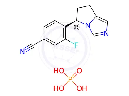 Chemical structure of Osilodrostat Phosphate