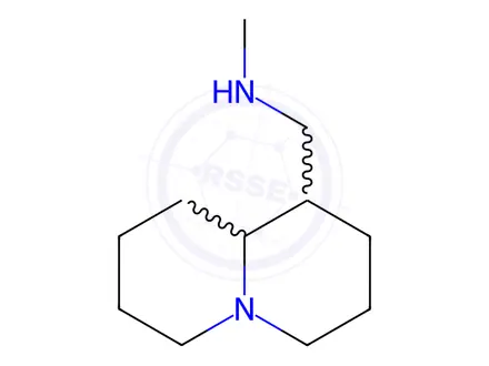 Chemical structure of Methyl[(octahydro-1H-quinolizin-1-yl)methyl]amine