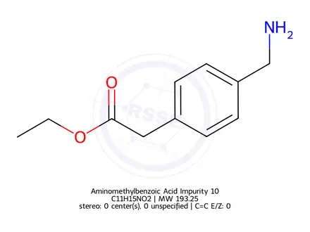 Chemical structure of Aminomethylbenzoic Acid Impurity 22
