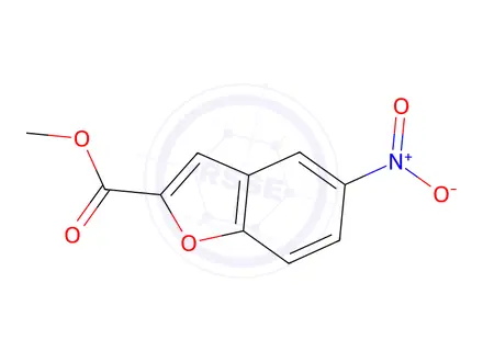 Chemical structure of Methyl 5-Nitro-2-benzofurancarboxylate