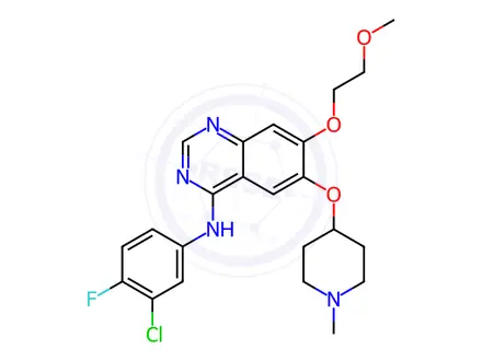 Chemical structure of Sapitinib Impurity 200