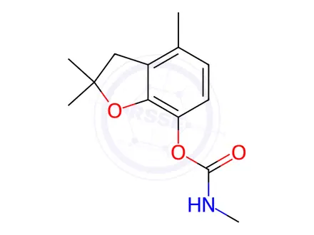 Chemical structure of Carbofuran Impurity 14