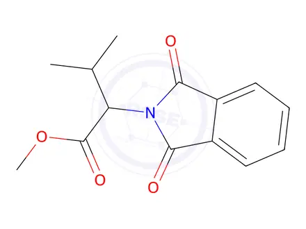 Chemical structure of Methyl 2-(1,3-dioxoisoindolin-2-yl)-3-methylbutanoate