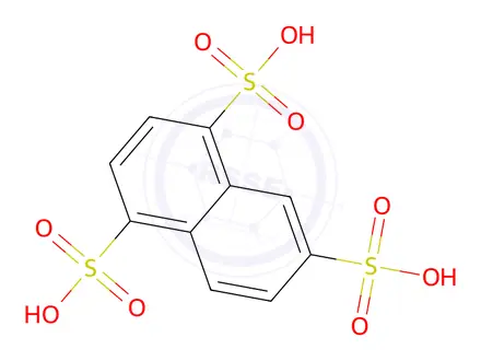 Chemical structure of 1,4,6-Naphthalenetrisulfonic acid