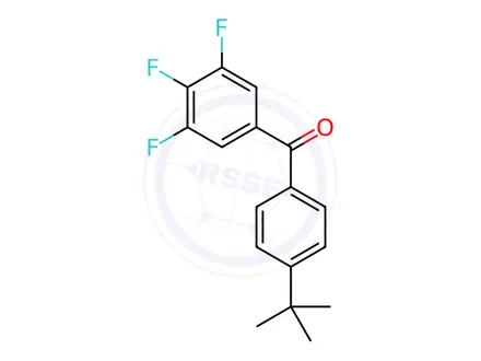 Chemical structure of (4-(Tert-butyl)phenyl)(3,4,5-trifluorophenyl)methanone